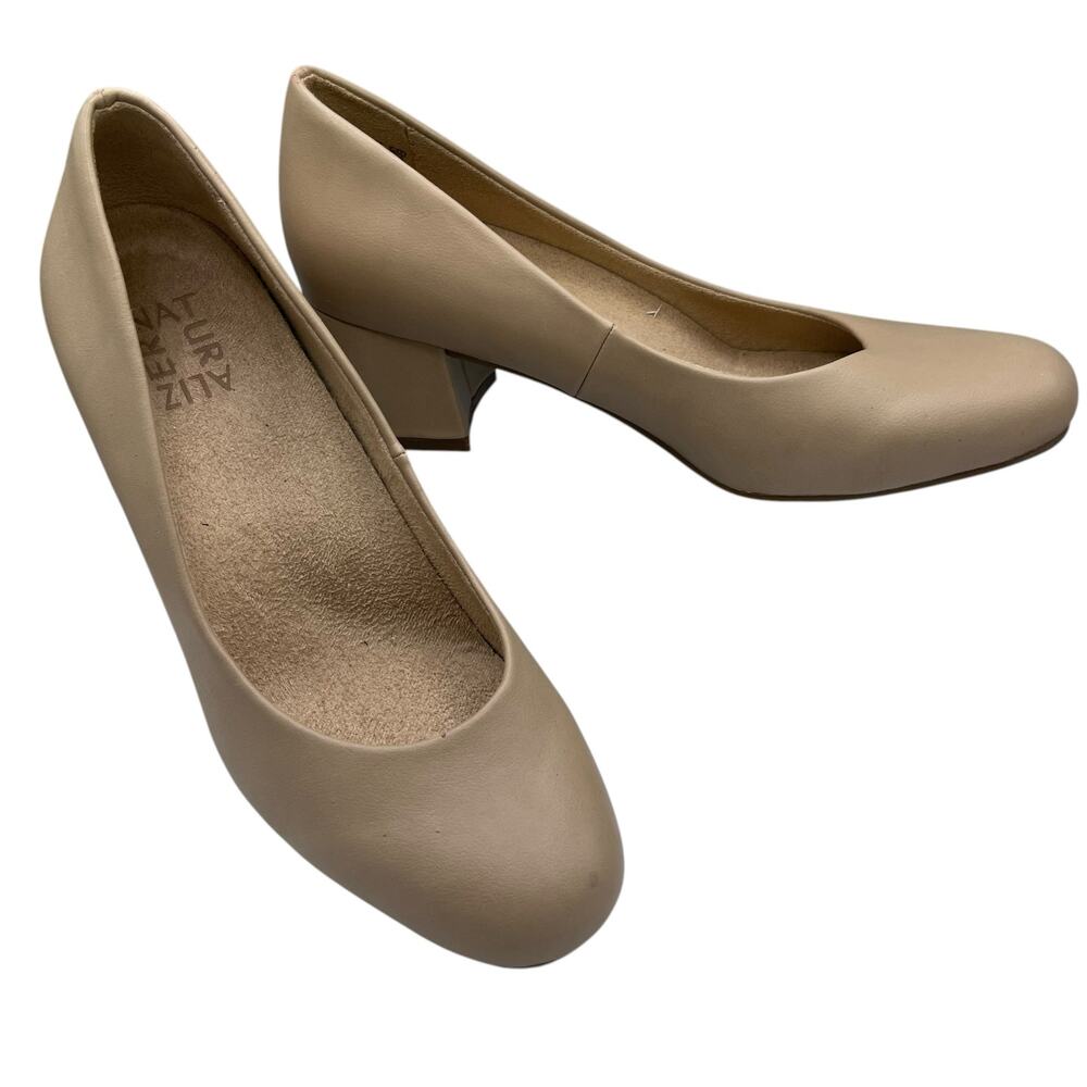 Naturalizer Beige Slip On Pumps 6M Donelle Workwear Comfort Neutral